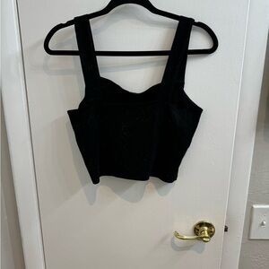 American Eagle Wide Strap Crop Cami